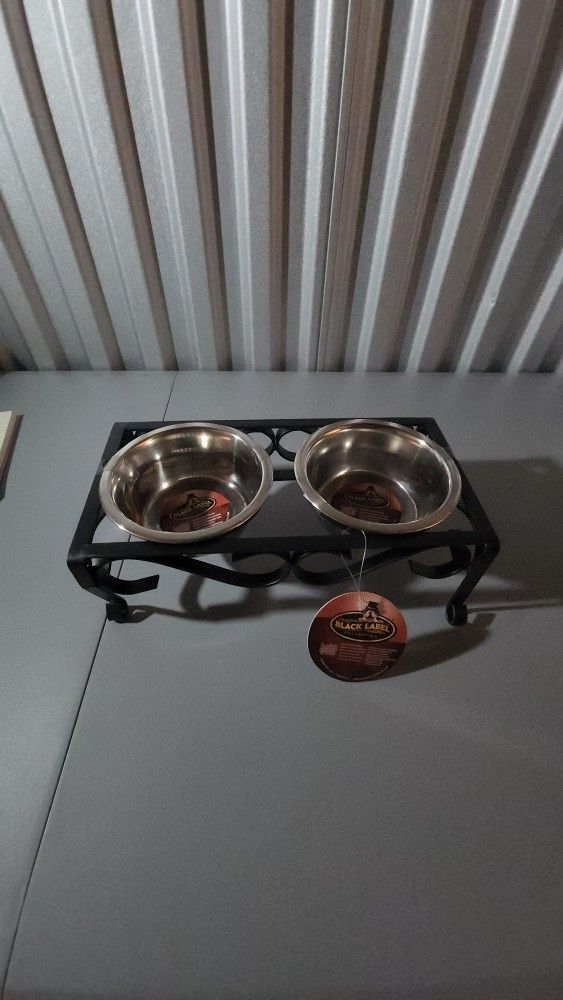 **read listing carefully** Black Label Collection Diner for Dogs