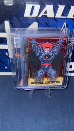 Marvel Masterpiece Skybox ‘Clear Cut’ & base card lot! 3 cards total. NRM/M cond!