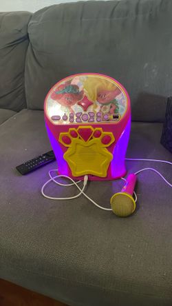 Trolls 3 karaoke Machine