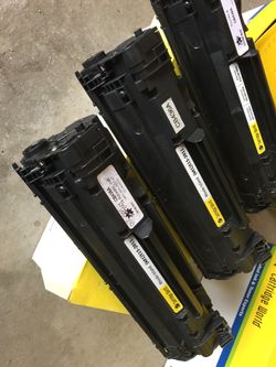 Three Laser printer cartridges cb436a