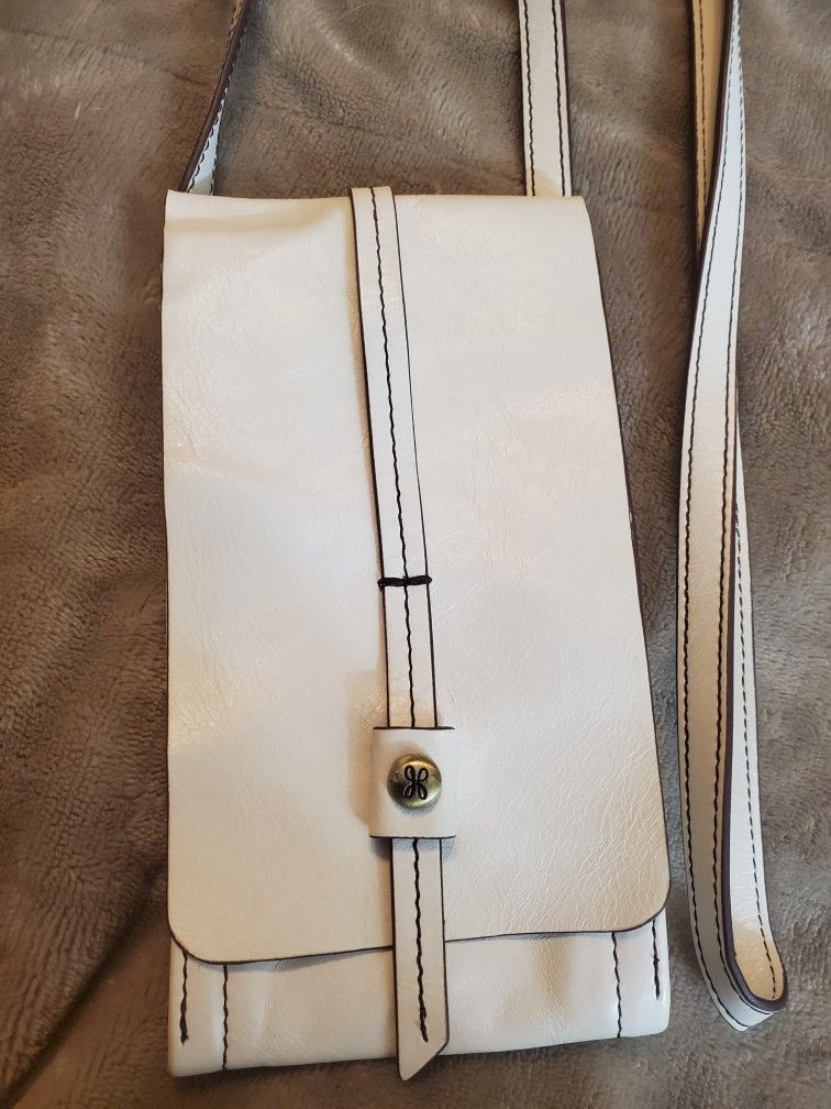 Genuine Leather Hobo Cross Body Purse