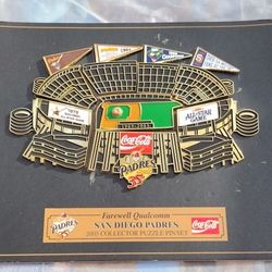 Padres Farewell To Qualcomm Collectible Pin Set- $130 Each
