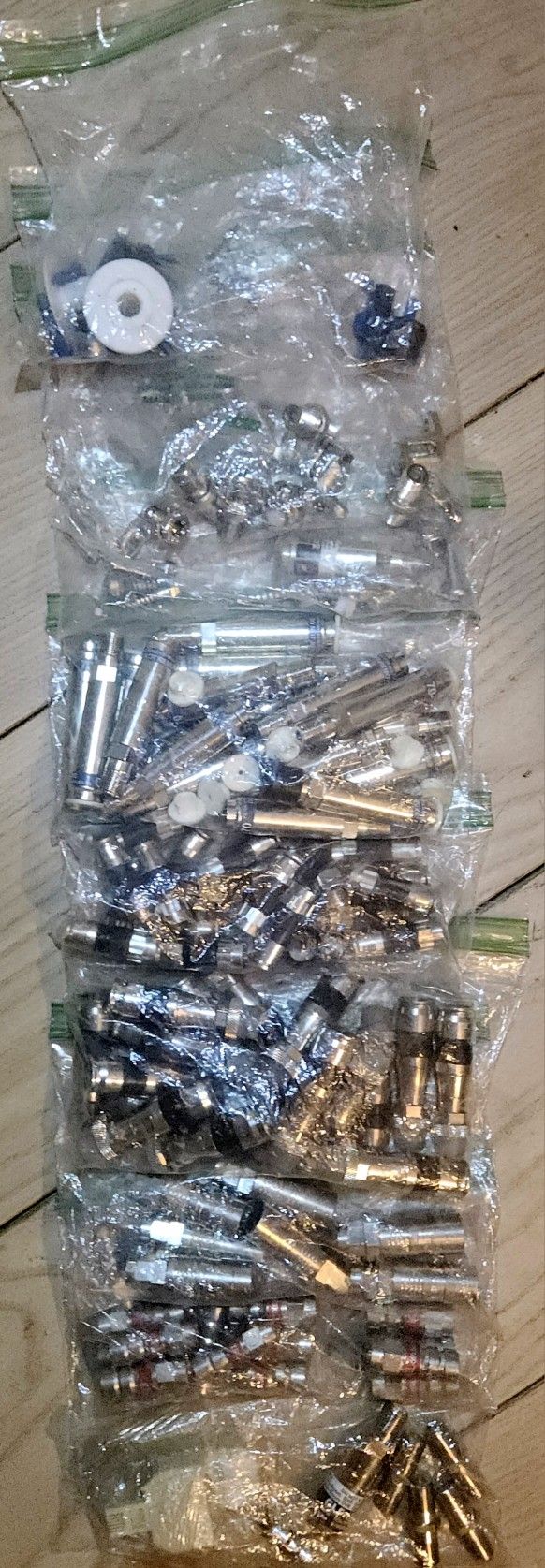 Coaxial Cable Connectors Lot! Over 80 Parts