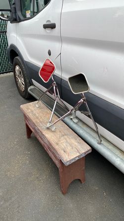Pair of Vintage Side Mirrors