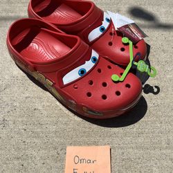 Crocs Lightning McQueen Crocs Adult Clogs