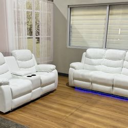 🆕 Brand New Reclining Sofa and Loveseat / Sofa y Loveseat Reclinables Nuevos a Estrenar … Fast 🚚