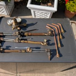 Oxy-Acetylene Torch Setup