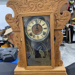 Ginger Bread Clock $40 Obo
