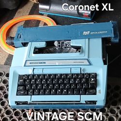 Vintage SCM Smith Corona Coronet XL Typewriter