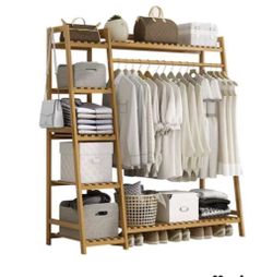 Bamboo Shelf Rack