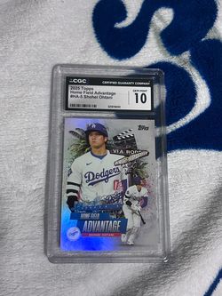 Baseball card shohei ohtani