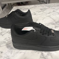 Nike AF1 (Mens 9.5) All Black New Without Box 