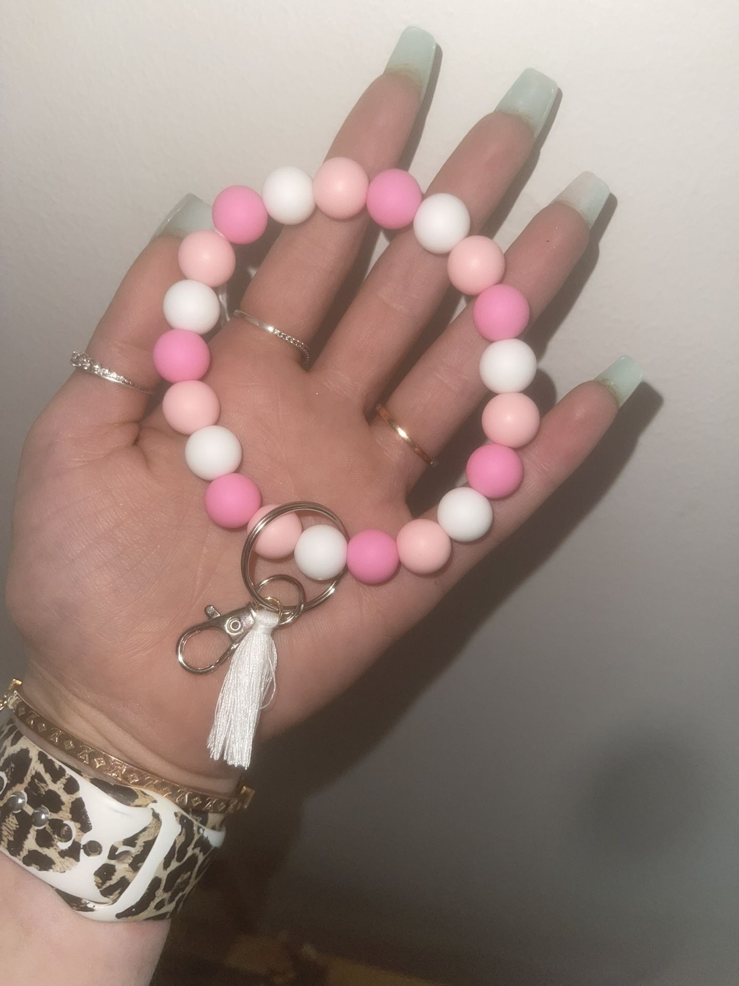 Silicone Keychain Wristlet