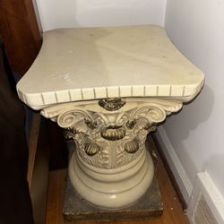  Corinthian column pedestal table base