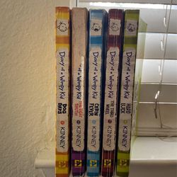 Diary Of A Wimpy Kid Books 4-8