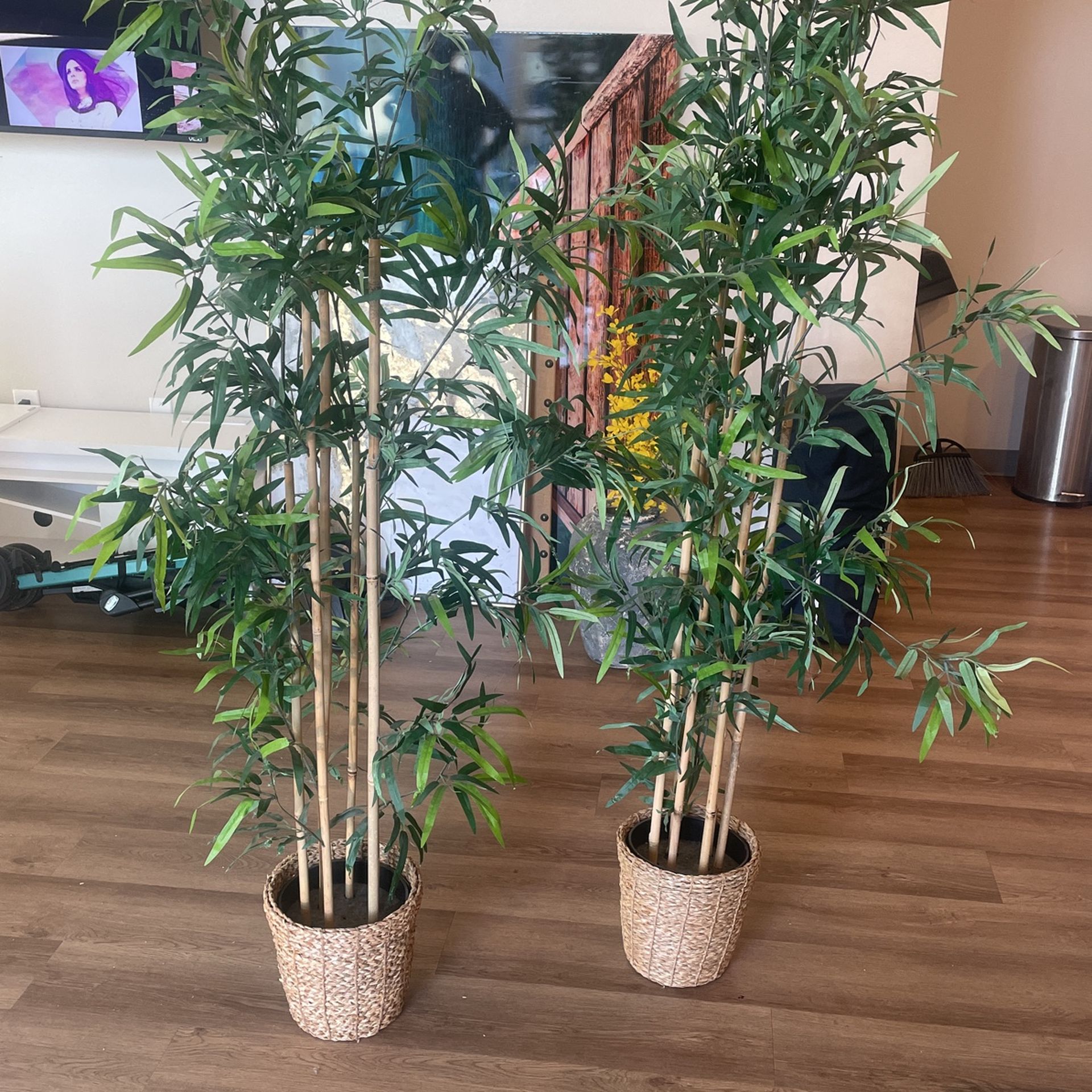 FEJKA Artificial potted plant, indoor/outdoor bamboo