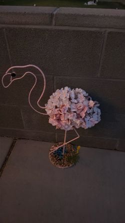 flamingo floral