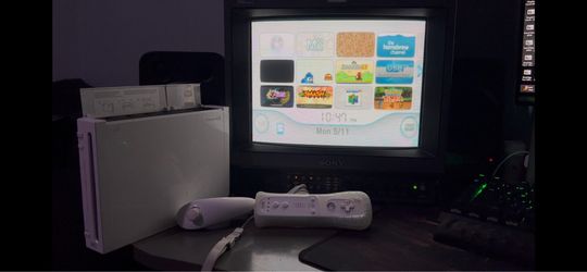 Nintendo Wii m0ded bundle with Wii and GameCube games