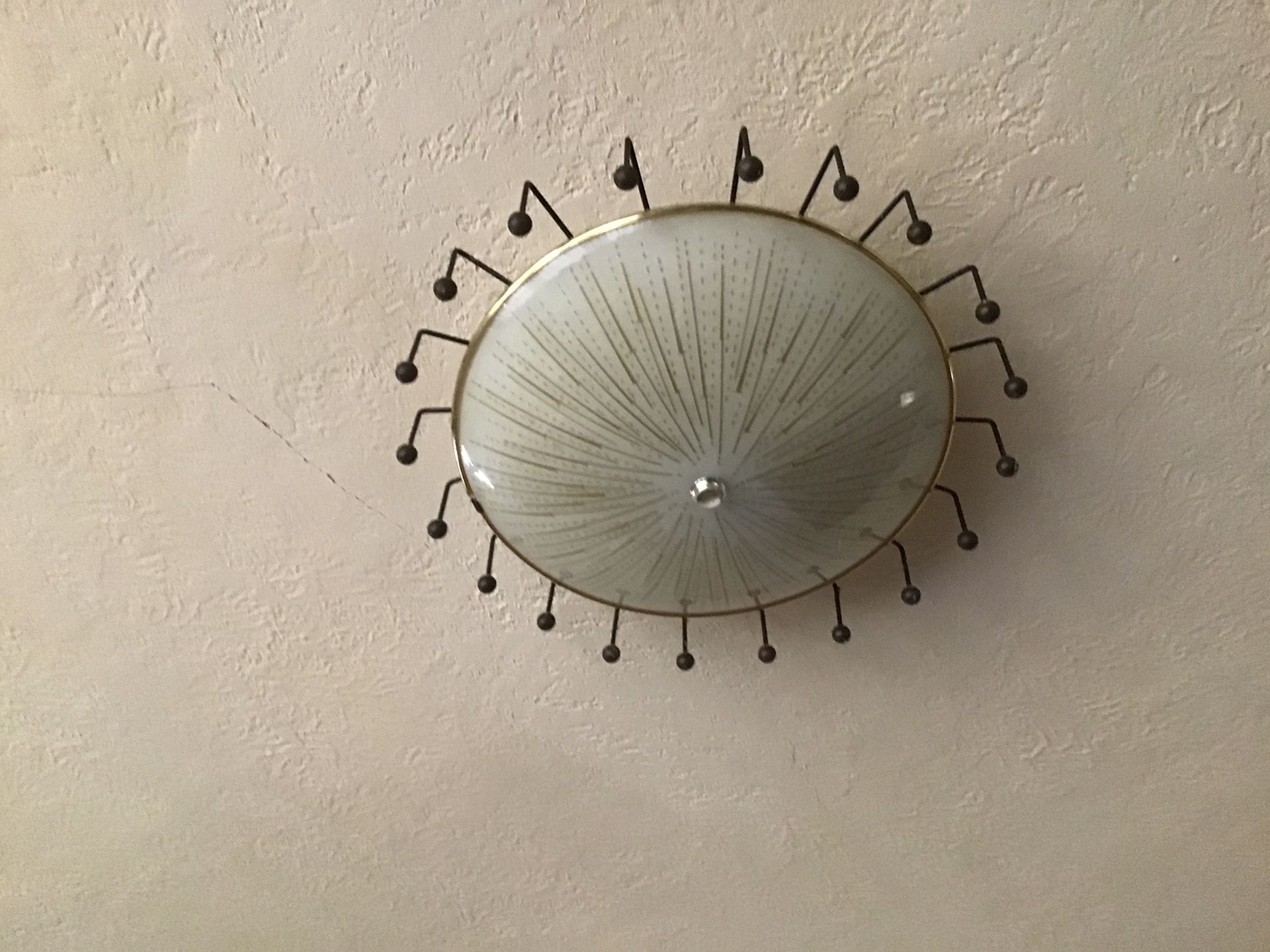 Mid century modern ceiling light