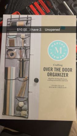 Over the door organizer