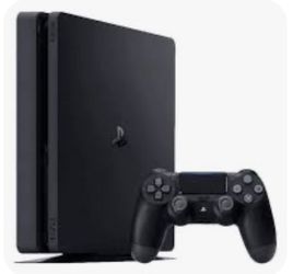 PlayStation 4 With Controller And Games