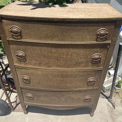 Old Wood Dresser 