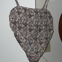 Patterned Crop Top