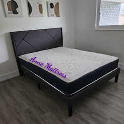 NEW QUEEN MATTRESS AND BOX SPRING 😉 100% QUALITY & CONFORM 👌