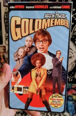 Austin Powers Goldmember VHS