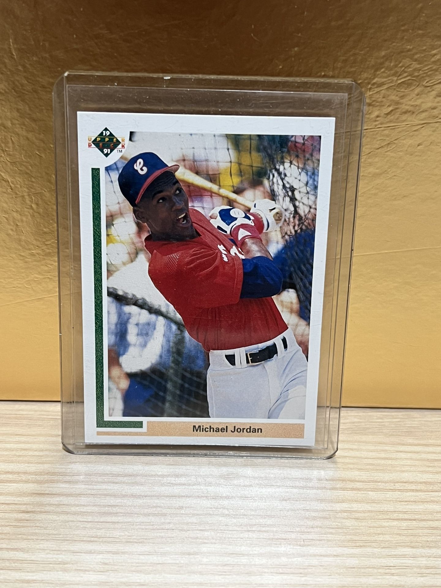 Michael Jordan Rookie Baseball Card (1991 Upper Deck SP1) 🔥🔥 Sharp Card!!