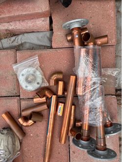 Copper pipe n parts