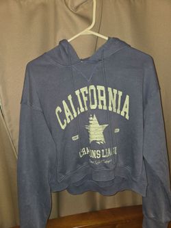 Blue hoodie