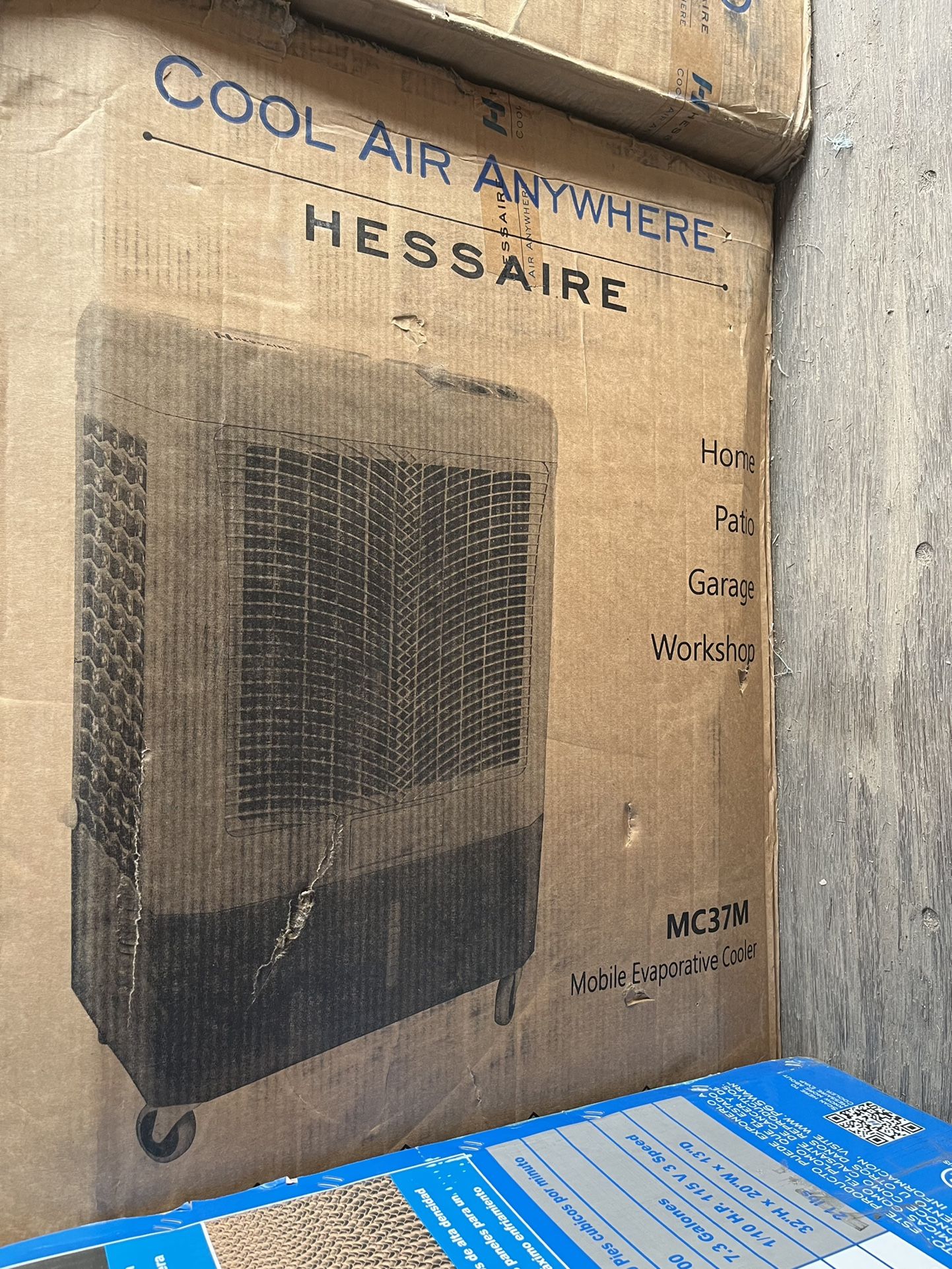 Hessaire MC37  Swamp Cooler Evaporative Cooler 3100cfm