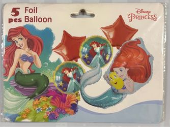 Ariel My Little Mermaid balloons bouquet