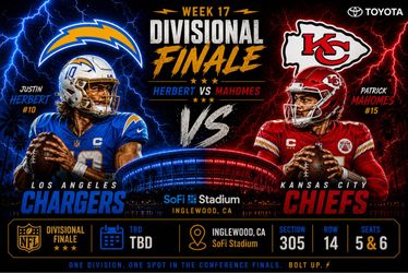 NFL Chargers vs Chiefs Divisional Finale Tickets