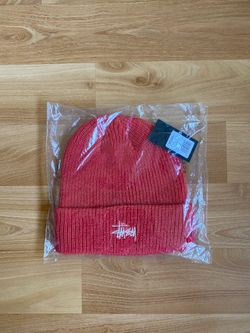 Stussy Beanie (Coral)