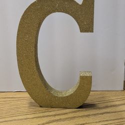Gold Letter "C"