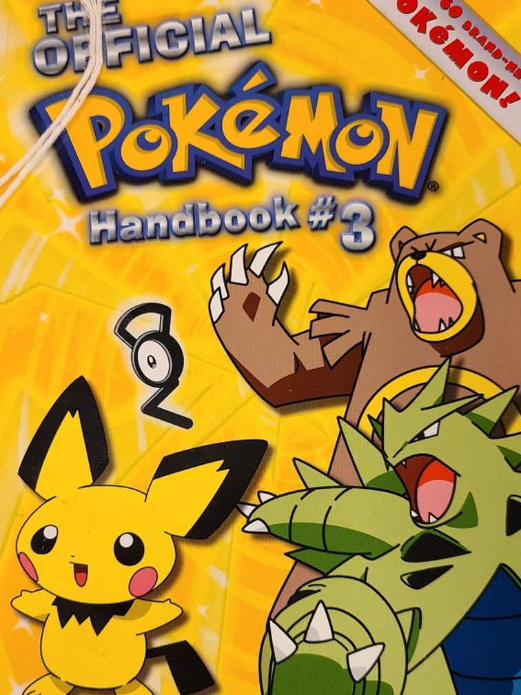 The Official Pokemon Handbook #3