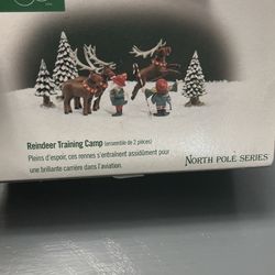 Reindeer training camp department 56 N. Pole series