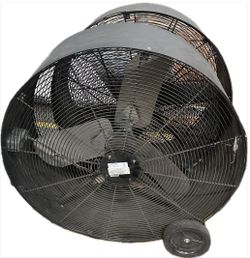 30 Inch Powerful Industrial Drum Fan With Wheel