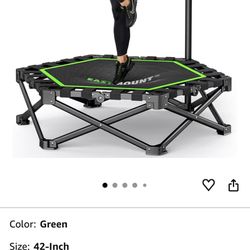 EAST MOUNT 42" Folding Fitness Trampoline for Adults