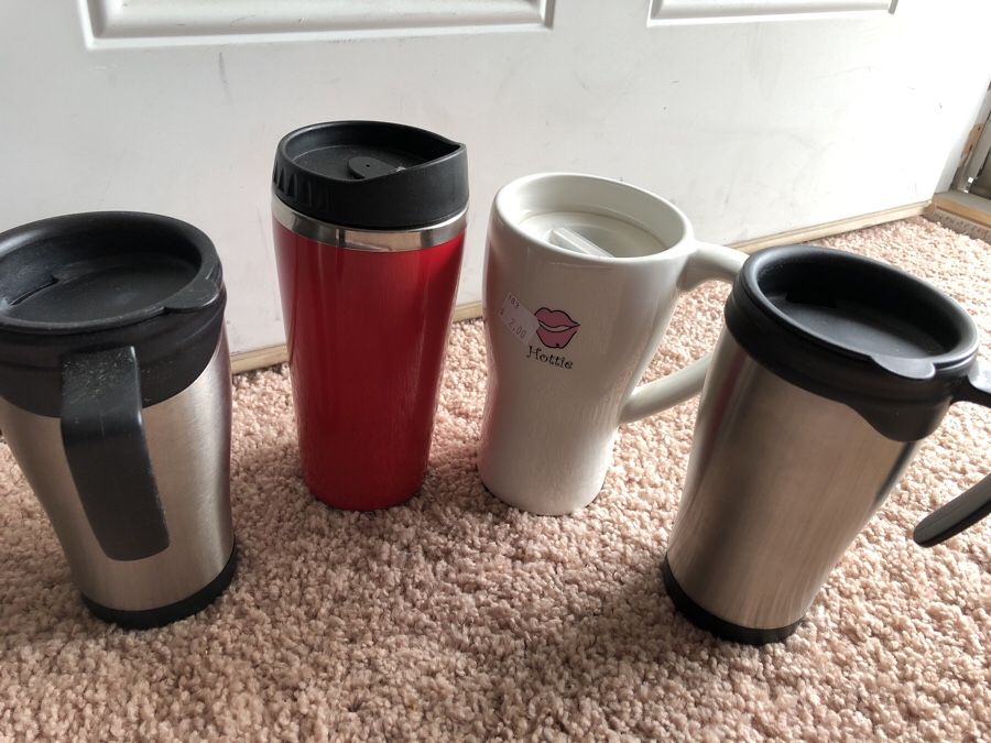 Four beautiful coffee cups. All for $5