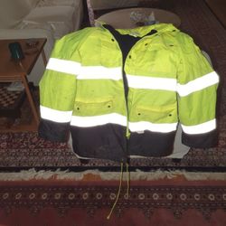 Frog Wear Neon Reflective Coat