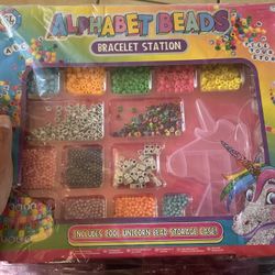 NEW Unicorn Alphabet Beads Bracelet Making Kit – DIY Friendship Bracelets & Jewelry Set