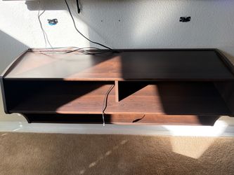 Floating Wall-Mounted TV Console