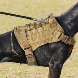 Tactical Dog Harnesses __Various Styles & Colors __  Adjustable Size