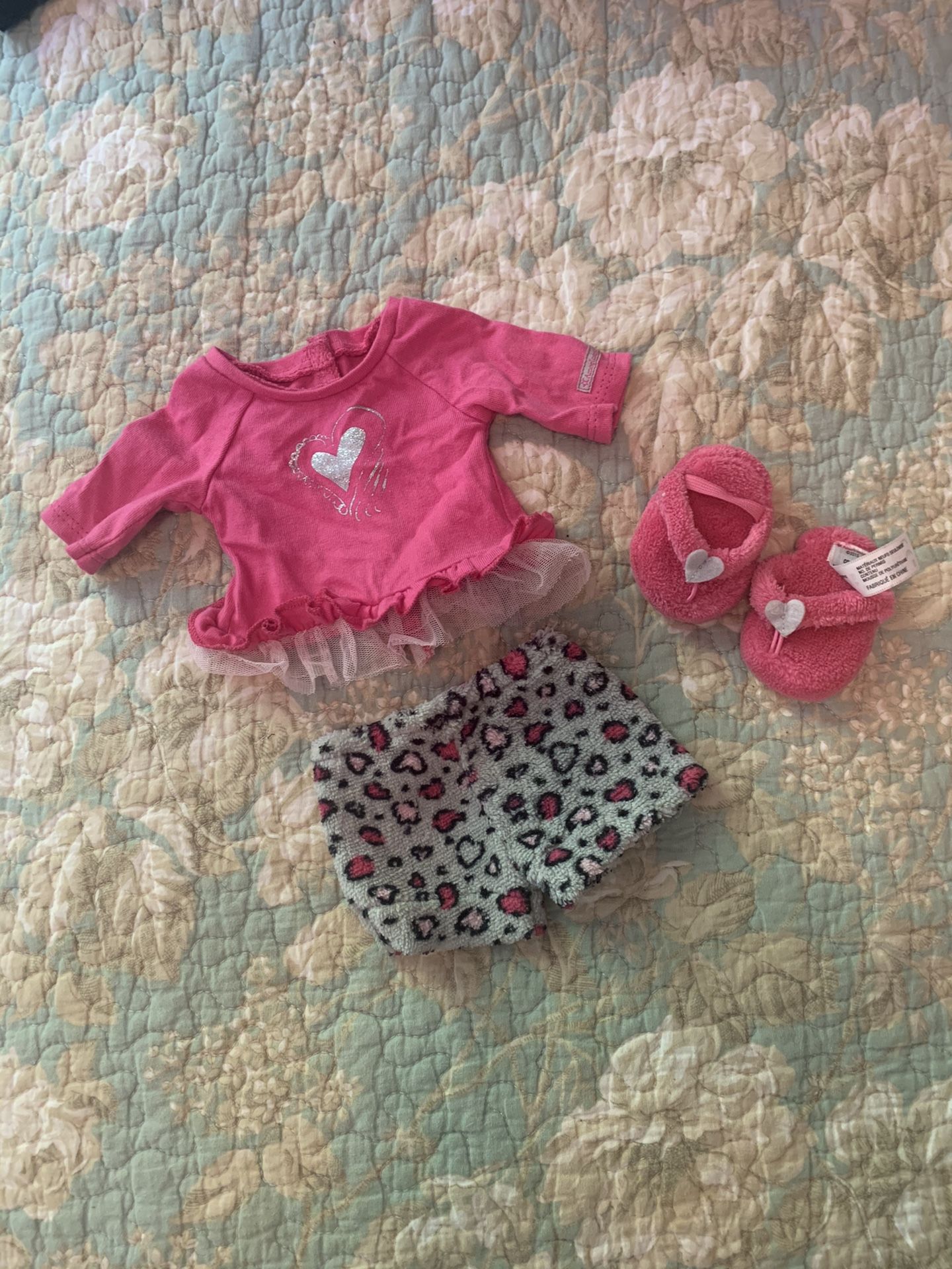 American Girl Doll “Lovely Leopard Pj’s” Outfit