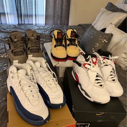 4pairBig Kids Jordan’s Good condition