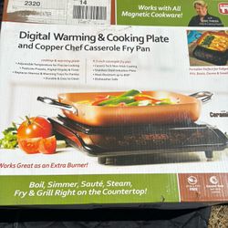 Electric Warming Cooking plate