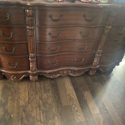 Large Dresser With Mirror